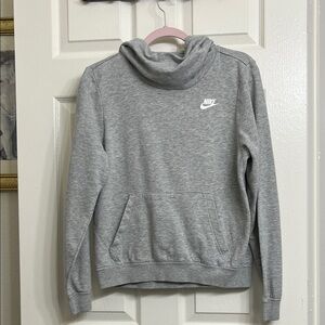 Nike Women's Gray Cowl Neck Sweater